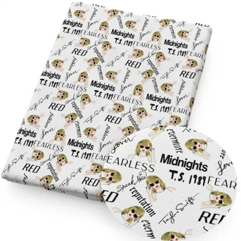 95% polyester 5% cotton Taylor singer 1 meter 40"x55" fabric